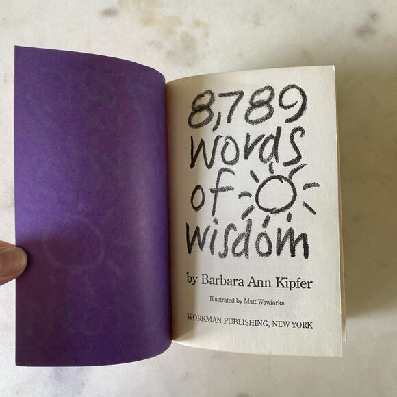 8789 Words of Wisdom Paperback Softback Inspirational Self Help Reflection Book - Picture 4 of 8
